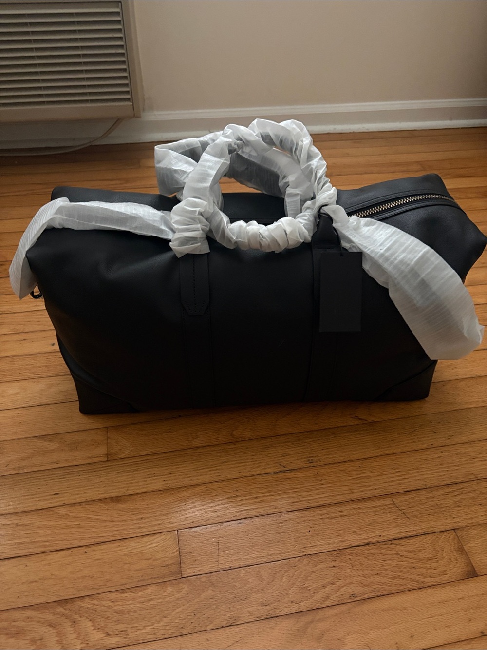 Uri Minkoff Black Travel Duffel Bag